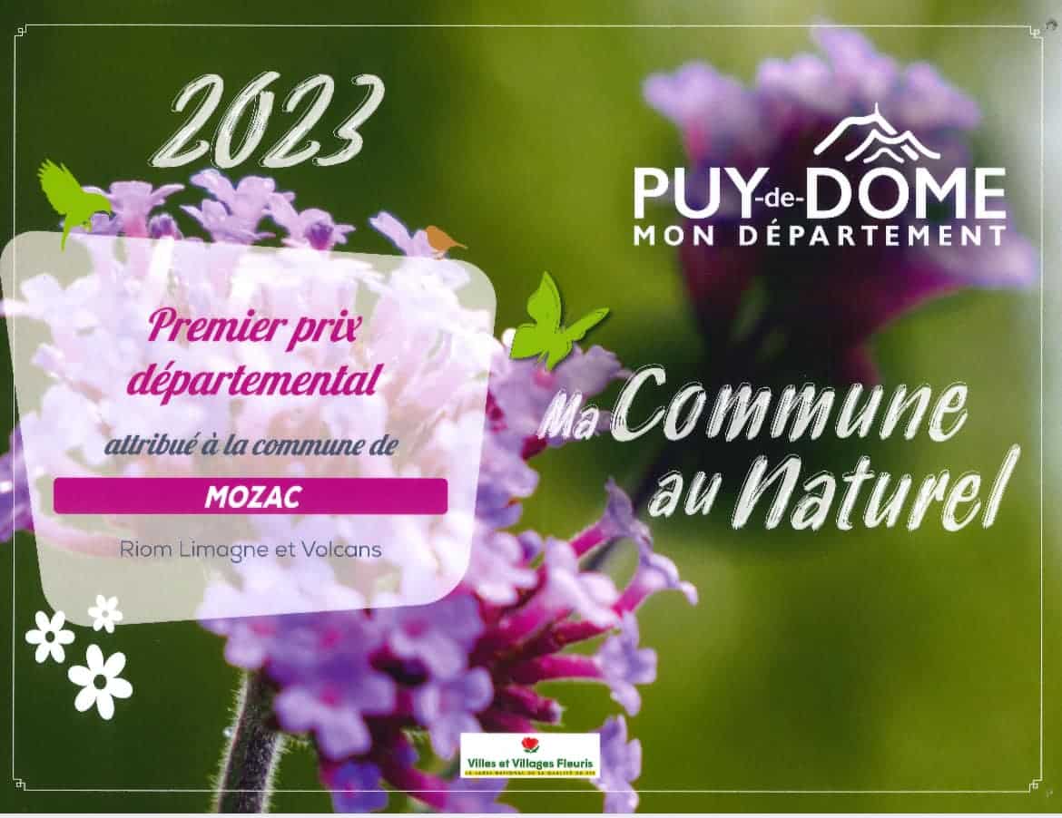 Mozac, commune au naturel.