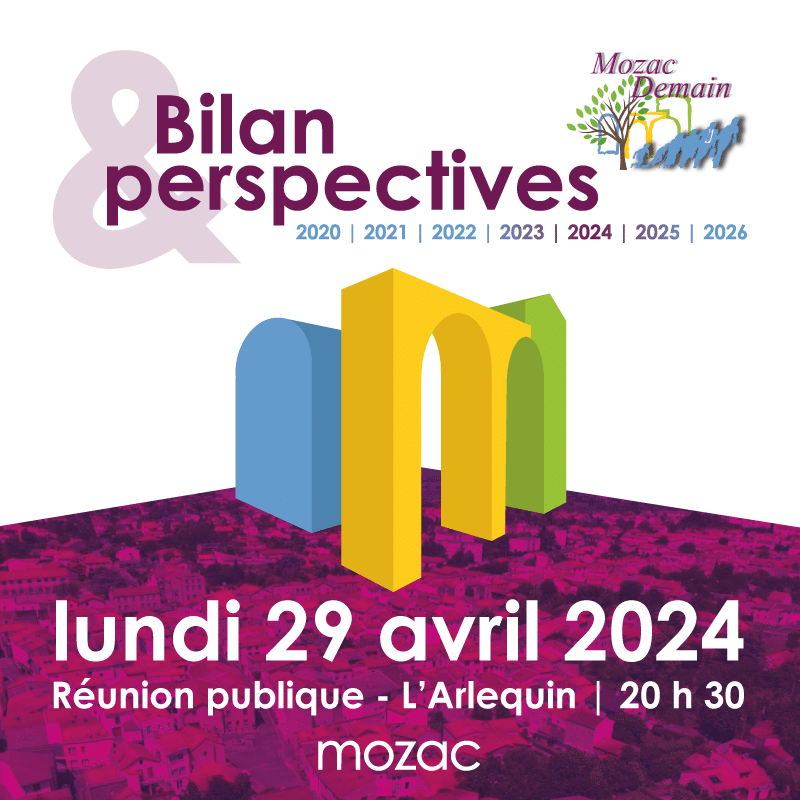 RÉUNION PUBLIQUE | Mozac Demain, bilan & perspectives