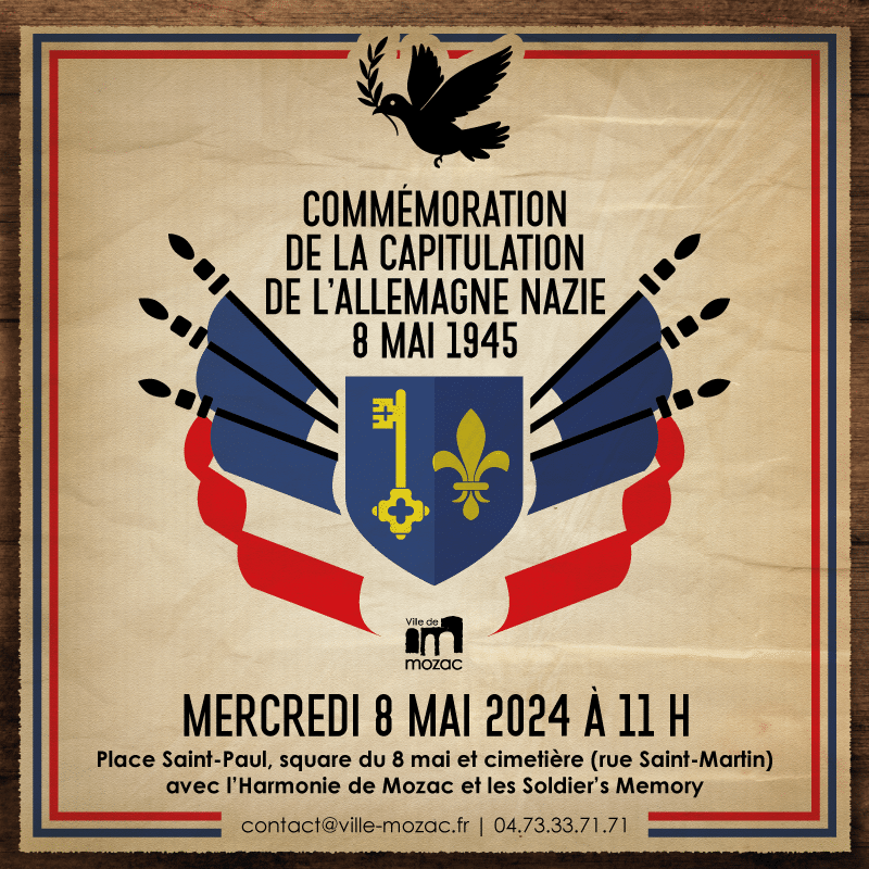 Commémoration du 8 mai 1945 (fin de la Seconde Guerre mondiale)