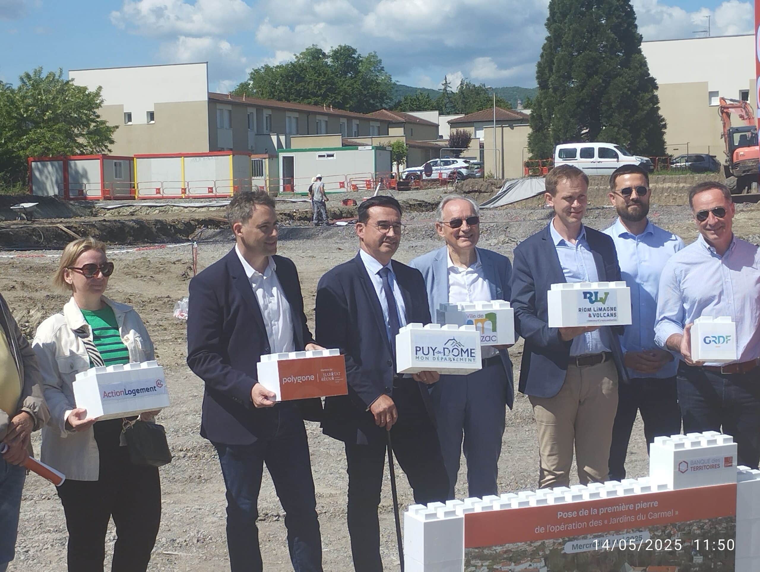 Inauguration du lancement des travaux des Jardins du Carmel