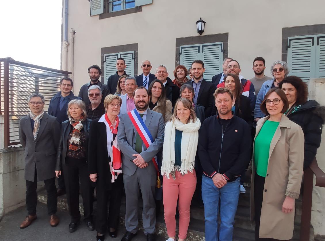 Nouvelle municipalité de Mozac