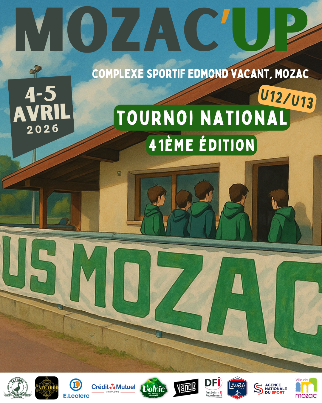 TOURNOI DE FOOTBALL | MOZAC&rsquo;UP 2026