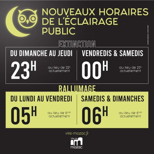 éclairage public mai 2026